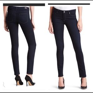 PAIGE Skyline Skinny dark wash jeans. Size 28